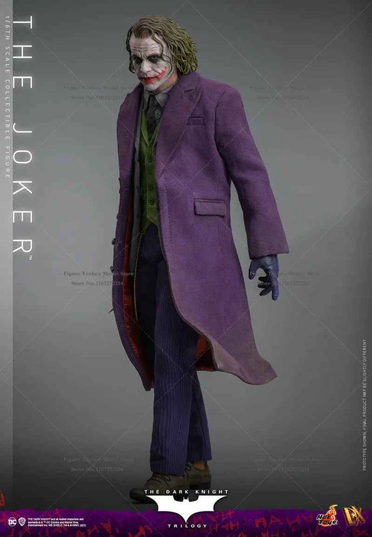 HOTTOYS HT DX32 1/6 Collectible Glue Hair Joker Action Figure Comics Dark Black Villain Delicate 12" Full Set Soldier Model