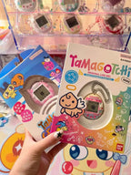 Bandai Tamagotchi Connection V3 Electronic Pet (Linked Ver.) - Elegant Bow/Blue Bubble New