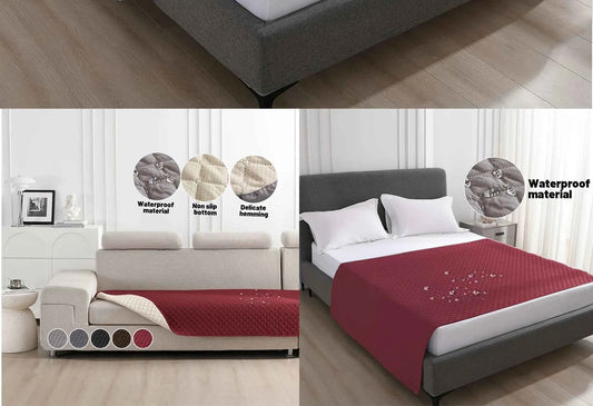Anti Leaking & Non-Slip Dog Bed Cover,Pet Blanket Sofa Pet Bed Mat,Mattress Protectors Car,Furniture Couch Cover for Cats Dogs