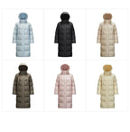 Semir Women's Long Hooded Down Jacket - 90% Duck Down