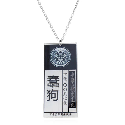 Kakegurui Acrylic Keychain Compulsive Gambler Yumeko Jabami Ryouta Suzui Mary Saotome Anime Cosplay Earrings Necklace Card SS69 9.69 N1016