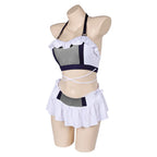 Tifa Lockhart Cosplay Bikini Set for Women - Polyester Swimsuit