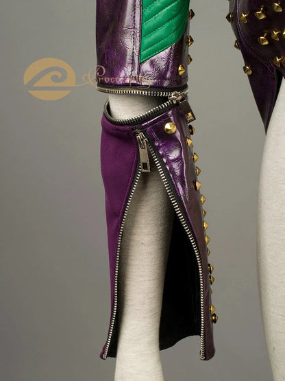 Mal Cosplay Costume Jacket Women Coat Role Play Halloween mp003805