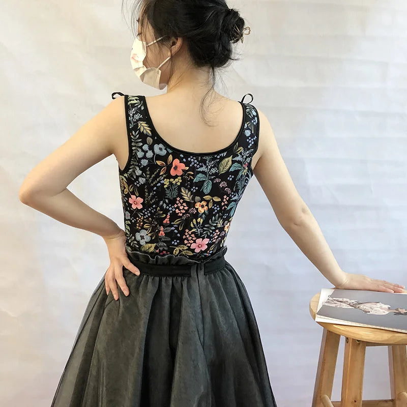 Lolita Corset Camisole Y2K Underbust Body Shaper Polyester Blend