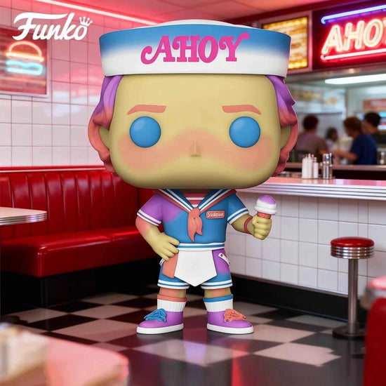 Genuine Edition FUNKO POP《Stranger Things: Eddie, Dustin, Eleven》Action Desktop Decoration Ornament Model Toys Collectible Model