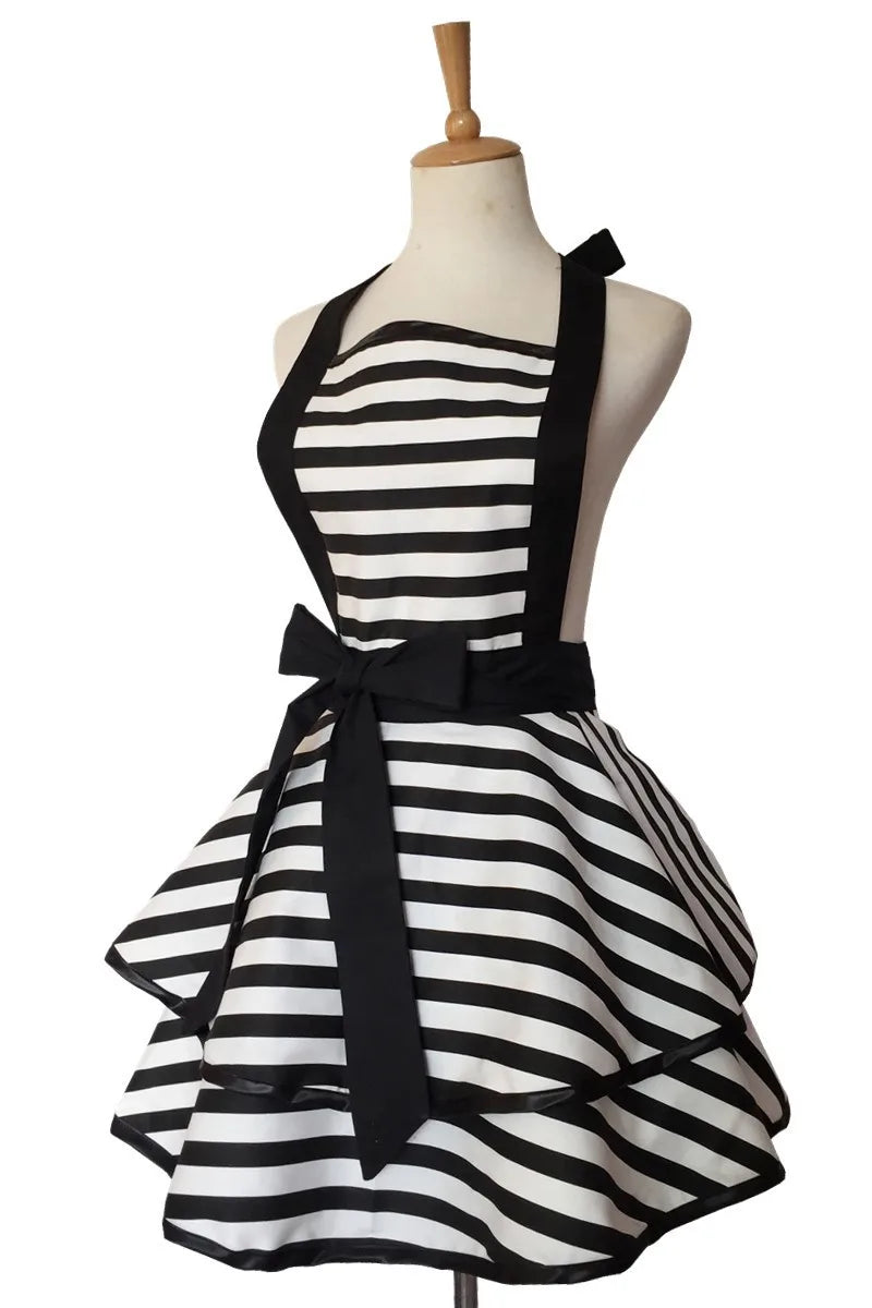 Cotton Princess Waist Apron - Oilproof & Easy Clean