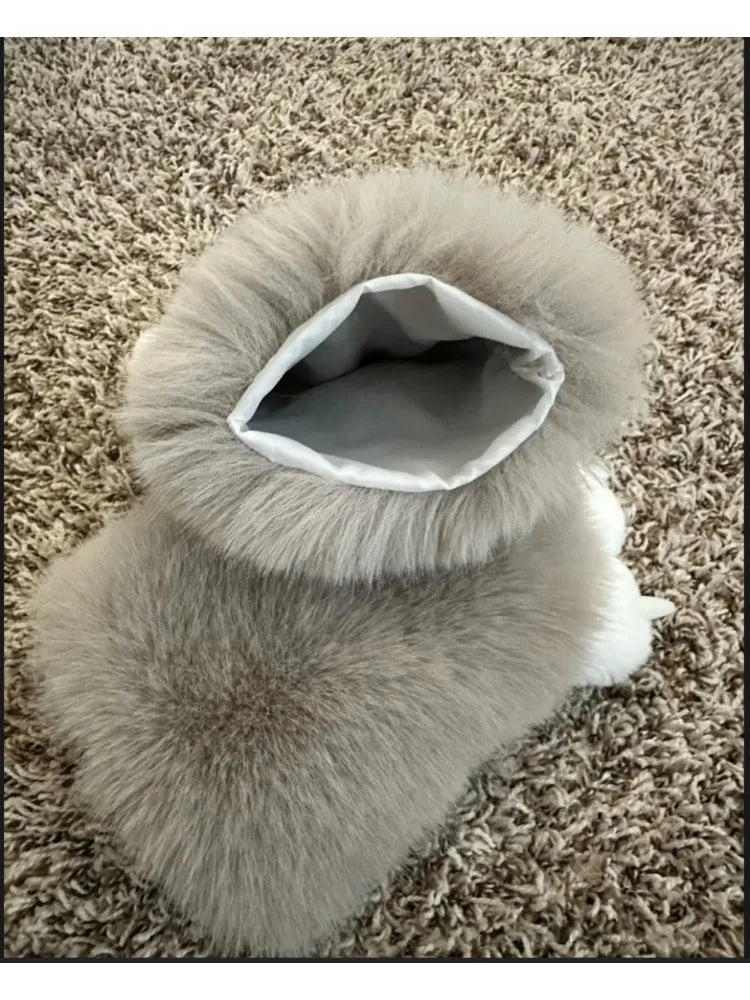 Fleece Animal Claw Mittens for Cosplay & Costumes