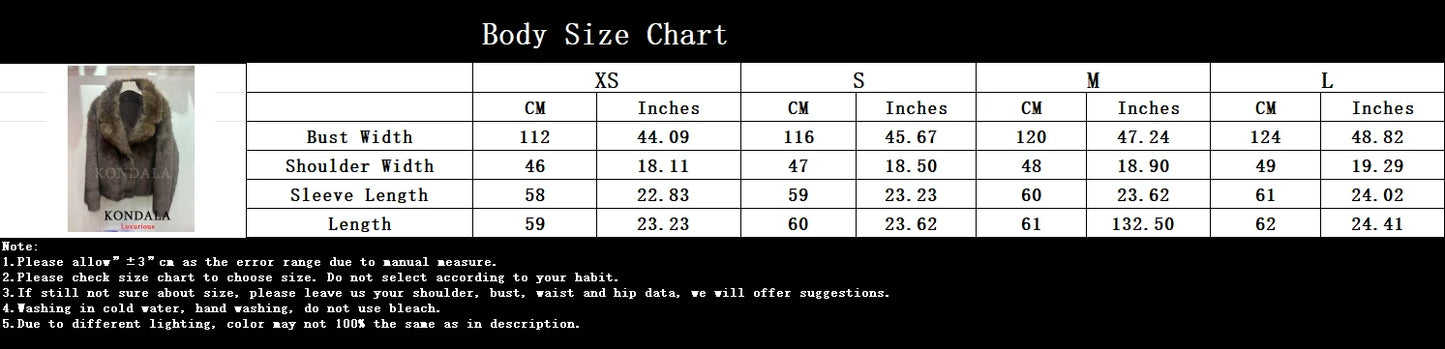KONDALA Casual Chic Chocolate Brown Leather Fur Coat Women Double Wear Buttons Pockets Jacket Fashion 2025 Autumn Winter Outwear