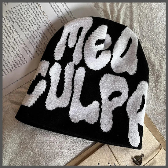 2025 New Unisex Beanie Winter Warm Caps Y2K Knitted Jacquard Hip Hop Skull Cap Casual Trend Lightweight Warm Knit Hat For Women SS69