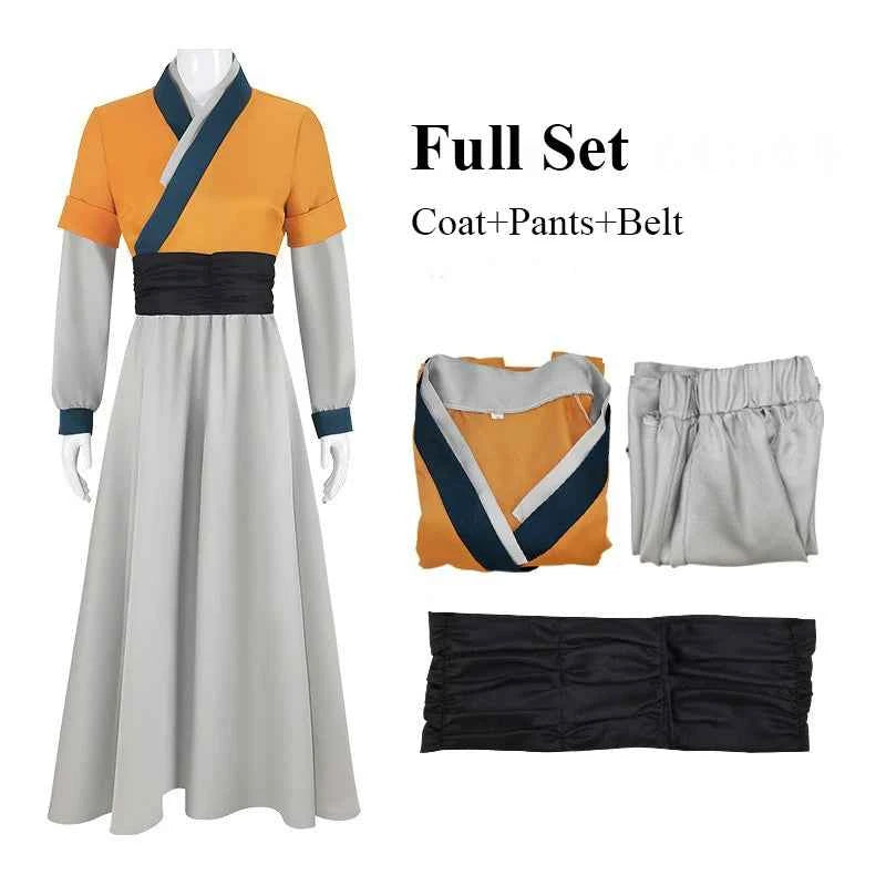 Anime The Apothecary Diaries Xiaolan Cosplay Costume Wig Hanfu Dress Coat Belt Hairpins Props Women Girls Kusuriya no Hitorigoto