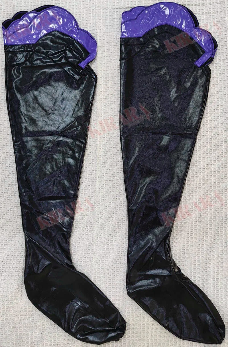Raiden Shogun Cosplay Costume Set with Wig for Women
