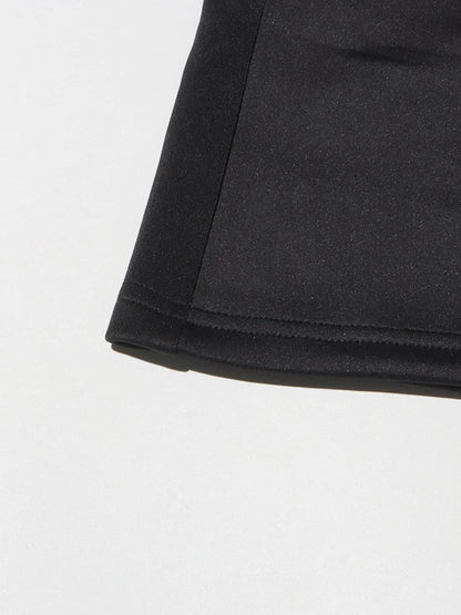 Solid Patchwork Diamonds Designer Wide Leg Pants For Women High Waist Patchwork Pockets Hollow Out Chic Pant Female SS69