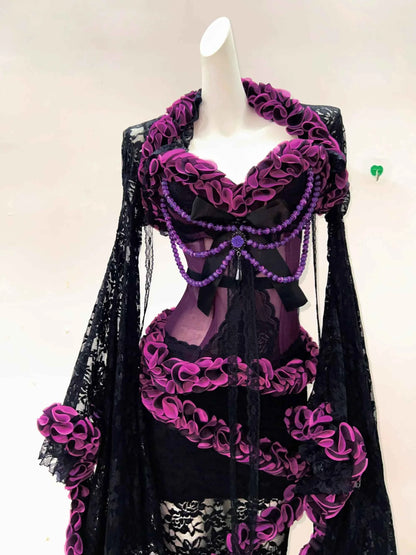 Gothic Tank Tops Punk Tank Tops LolitaTank Tops Kawaii Tank Tops y2k clothes vintage Tops Lace harajuku Tank Tops gothic clothes