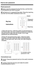 Waterproof Wall Mounted Key Safe Box Anti-theft Key Storage With Combination Password Lock Homestay Office Home Indoor Outdoor