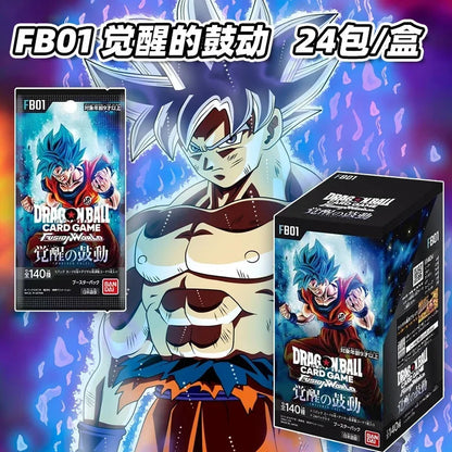 TCG Bandai Dragon Ball Card Japanese Version FB01 FB02 FB03 FB04 Supplementary Pack Rare Anime Collectible Card Kids Toys Gift SS69