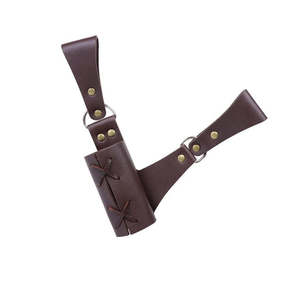 SS69 Medieval Knight Sword Sheath and Belt for Cosplay Faux Leather Scabbard