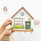 Fairytale Town Wooden Wall Hook Rack for Keys