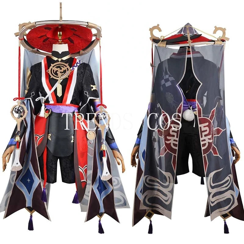 Genshin Impact Scaramouche Cosplay Costume Full Set