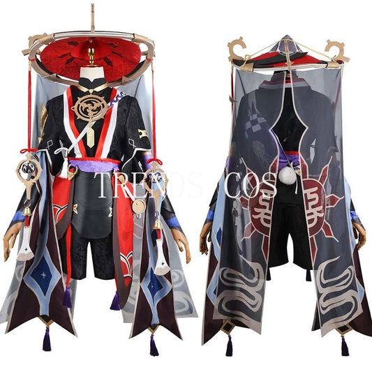 Scaramouche Cosplay Costume Balladeer Full Set Scaramouche Outfits for Comic Con