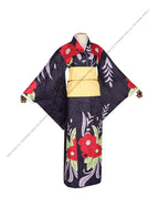 Anime Tamayo Cosplay Costume Kimetsu No Yaiba Wig Kimono Shoes