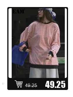 [EAM] Both Side Wear Big Size Knitting Sweater Turtleneck Long Sleeve Women Pullovers New Fashion Autumn Winter 2025 1DE3629