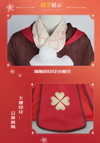Genshin Impact Klee Cosplay Costume Set with Wig