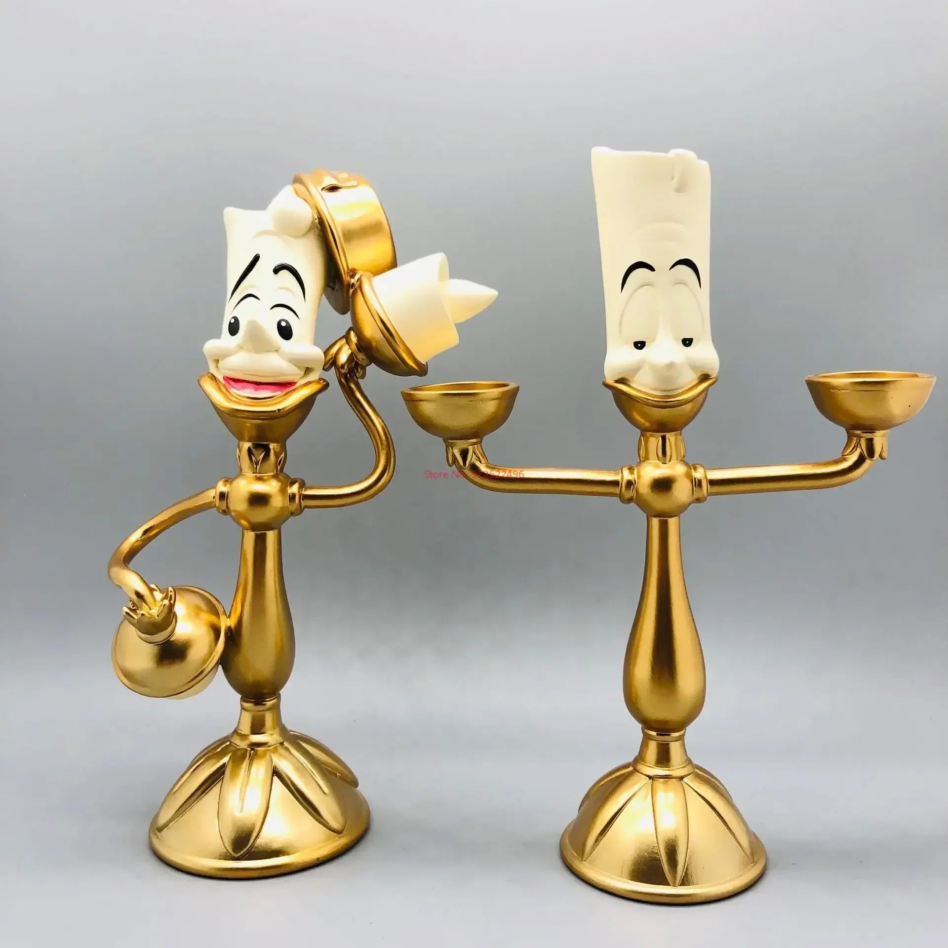 Disney Beauty and the Beast Cogsworth Desk Clock Night Light