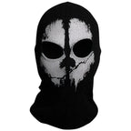 Ghost Skull Balaclava Full Face Mask for Cosplay & Cycling