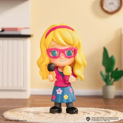 POP MART The Big Bang Theory Action Figures Toys TBBT Sheldon Penny Amy Leonard Howard Rajesh Bernadette Figure Dolls Kids Gifts SS69