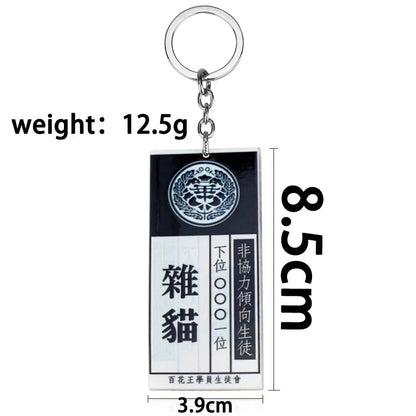 Kakegurui Acrylic Keychain Compulsive Gambler Yumeko Jabami Ryouta Suzui Mary Saotome Anime Cosplay Earrings Necklace Card SS69