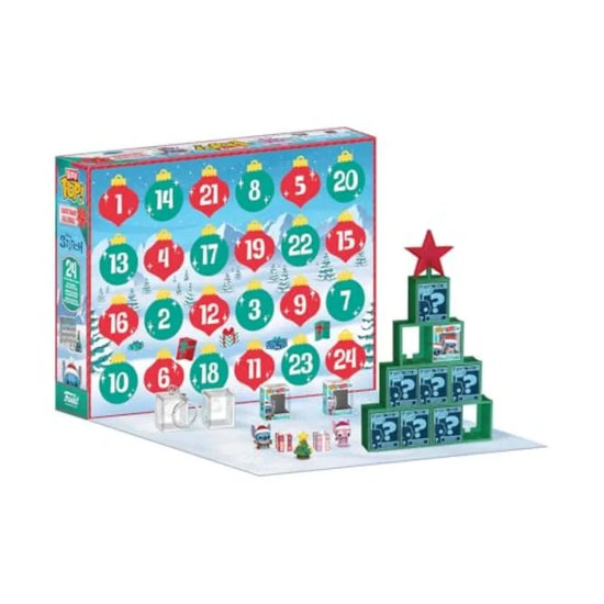Funko Pop Bitty Countdown Calendar: Stitch Holiday 24 Days of Surprises Collectible Vinyl Mini Figures Mystery Box Gift Idea fo SS69