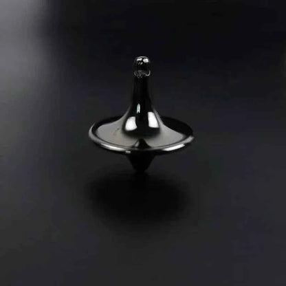 Hot Movie Totem Metal Gyro Silvery Hand Spinning Top Fingertips Small Cyclone Gyroscope Anti Stress Fidget Toys for Adult Gifts