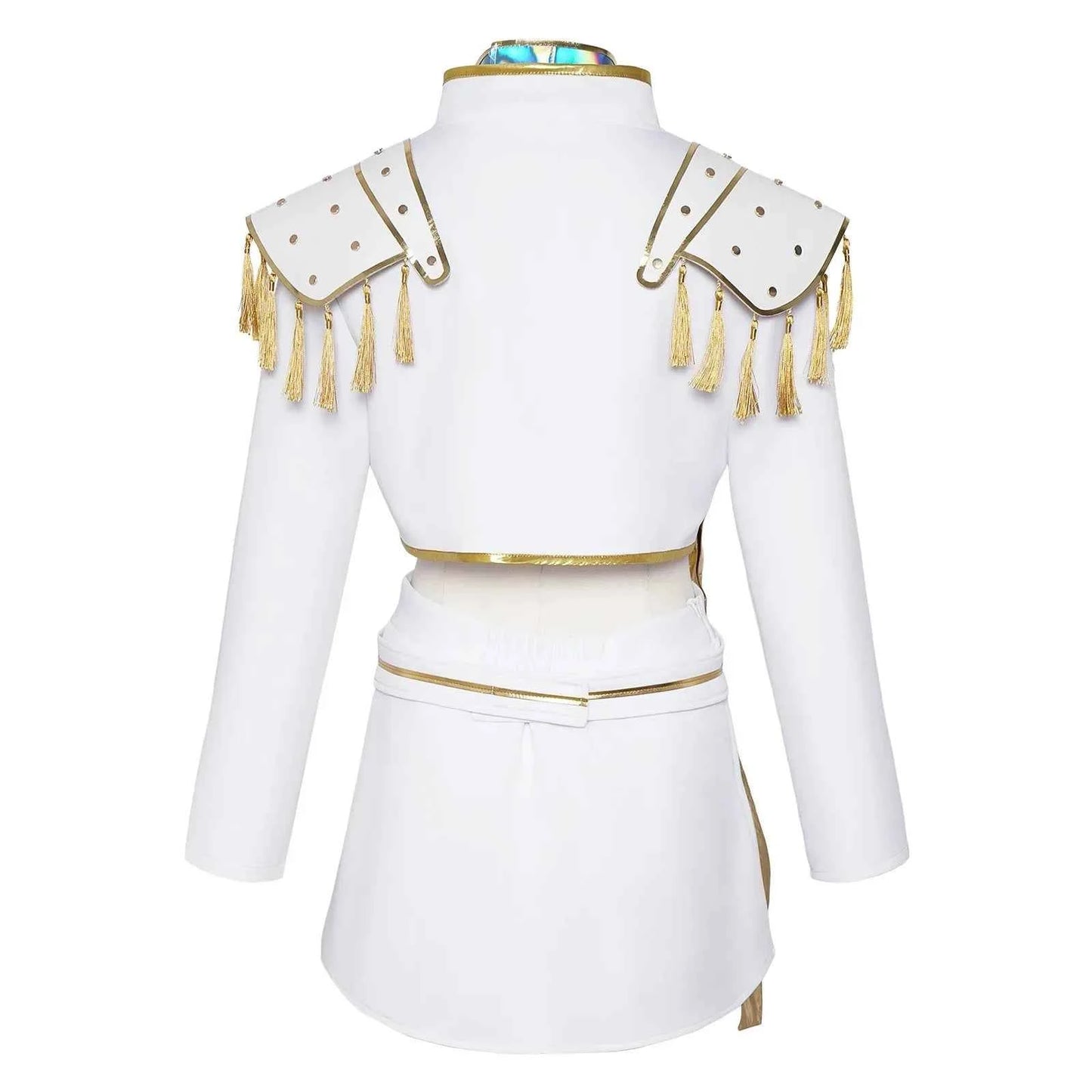 Kids Rumi Zoey Mira Cosplay KPop Demon Hunters Costume Women Girls Black Golden Suit Saja Boys Halloween Role Playing Outfits