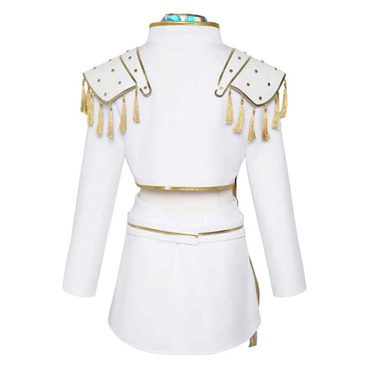 Kids Rumi Zoey Mira Cosplay KPop Demon Hunters Costume Women Girls Black Golden Suit Saja Boys Halloween Role Playing Outfits