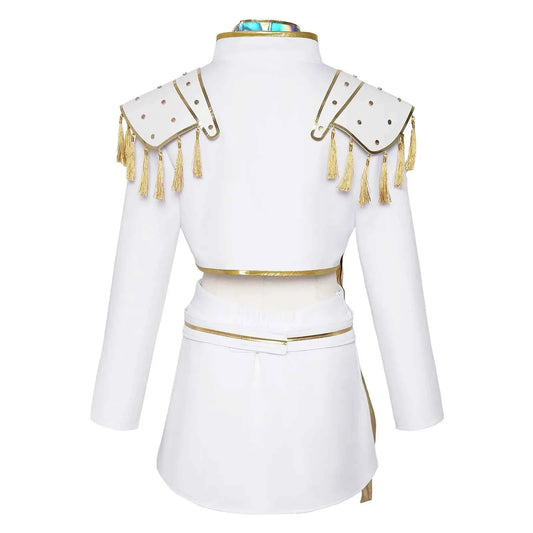 Kids Rumi Zoey Mira Cosplay KPop Demon Hunters Costume Women Girls Black Golden Suit Saja Boys Halloween Role Playing Outfits