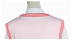 Anime Game Kaede Akamatsu Cosplay Costume Korean Style Pink School Uniform Vest Gingham Wig Woman Sexy Carnival Party Suit