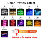 Custom Name Neon Sign Teenage Girls Birthday Gifts Personalized Neon LED Name Sign USB Dimmable LED Neon Wall Decor Light