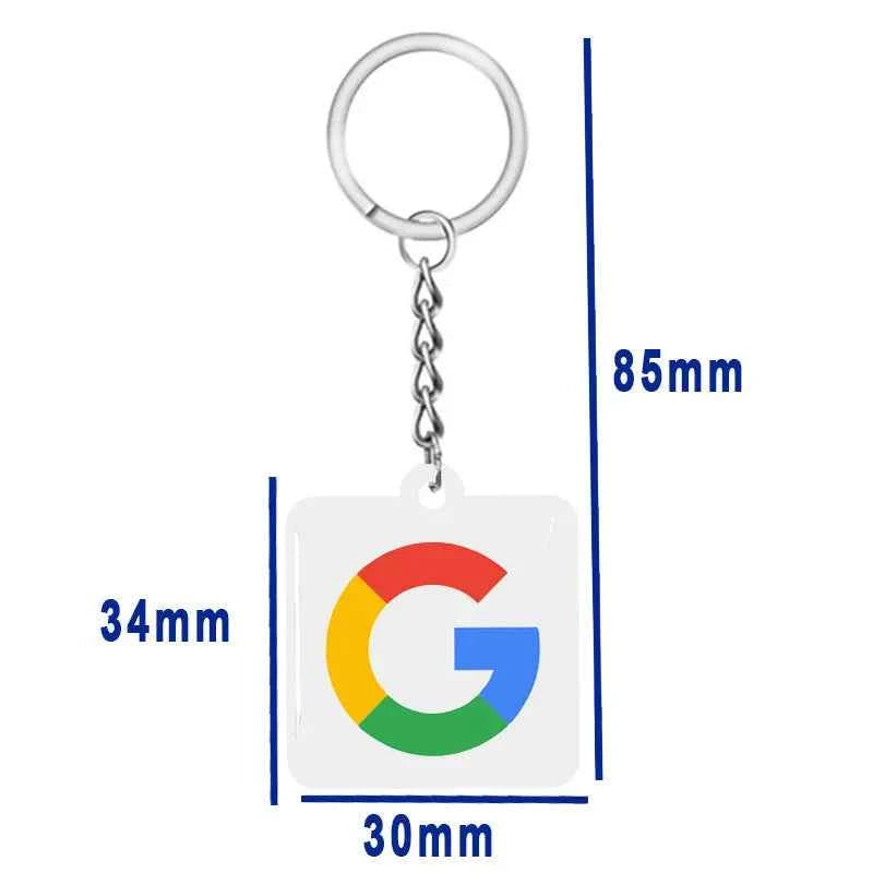 Whatsapp NFC Epoxy Keychain NFC Tag for Increase Your Business