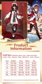 UWOWO Hutao Cosplay Collab Series: Game Genshin impact Hutao Cherries Snow Laden outfit Lantern Rite Cosplay Costume
