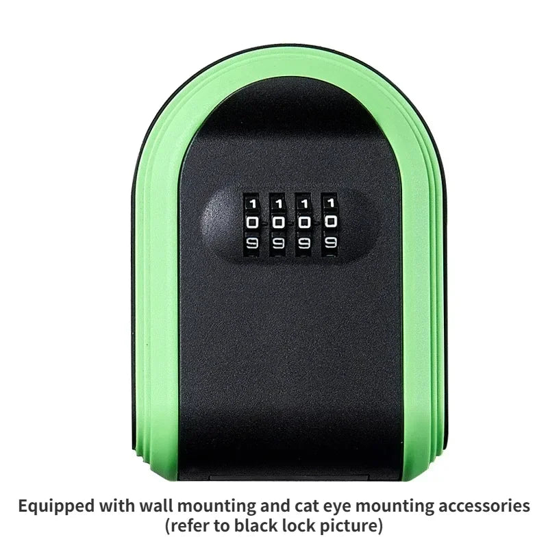 4-Digit Combination Wall Mount Key Lock Box for Secure Storage