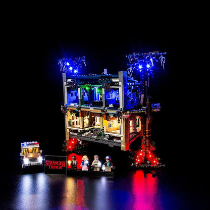 LED Light Kit For 75810 Stranger Things The Upside Down Compatible with 25010 Building Blocks Lighting Set Not Included Model SS69