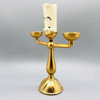 Disney Beauty and the Beast Cogsworth Desk Clock Night Light