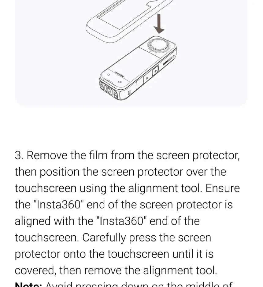Insta360 X5 Screen Protector Standard or Cooling Tempered Glass Film For Insta 360 X5 Original Accessories