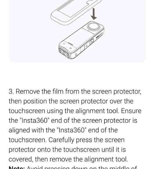 Insta360 X5 Screen Protector Standard or Cooling Tempered Glass Film For Insta 360 X5 Original Accessories