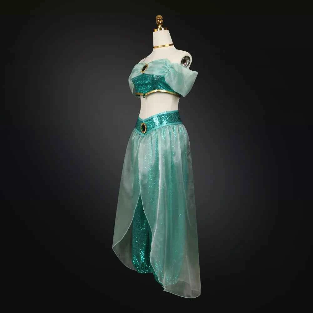 Role playing costumes, adult performance costumes, women's Christmas and birthday parties, Carnival Jasmine Princess dresses