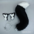 Handmade Faux Fur Fox Ears & Tail Cosplay Headband