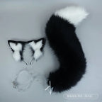 Handmade Faux Fur Fox Ears & Tail Cosplay Headband