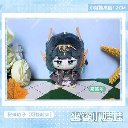 Alice Genshin Impact Plush Doll Sandrone Columbina Yae Miko Arlecchino Nicole Lohen Linnea Game Cosplay Stuffed Toy Illuga Gift