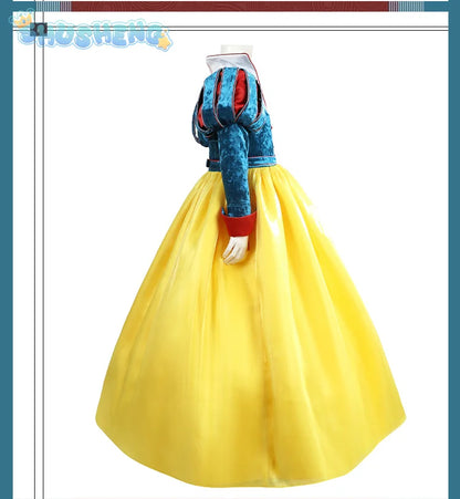 New Movies of 2025 Snow White cosplay Costume Adult and Child Sizes Fairy Tale Sweet Princess Dress Halloween Ball Woman Uniform - SS69