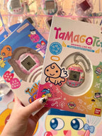 Bandai Tamagotchi Connection V3 Electronic Pet (Linked Ver.) - Elegant Bow/Blue Bubble New